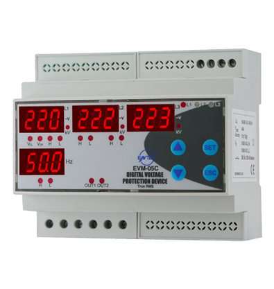 Мультиметр entes evm 05c din Мультиметр entes evm 05c din